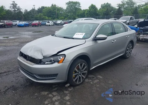 2012 Volkswagen Passat 2.0L Tdi Se from USA, damaged, VIN 1VWBN7A32CC045257